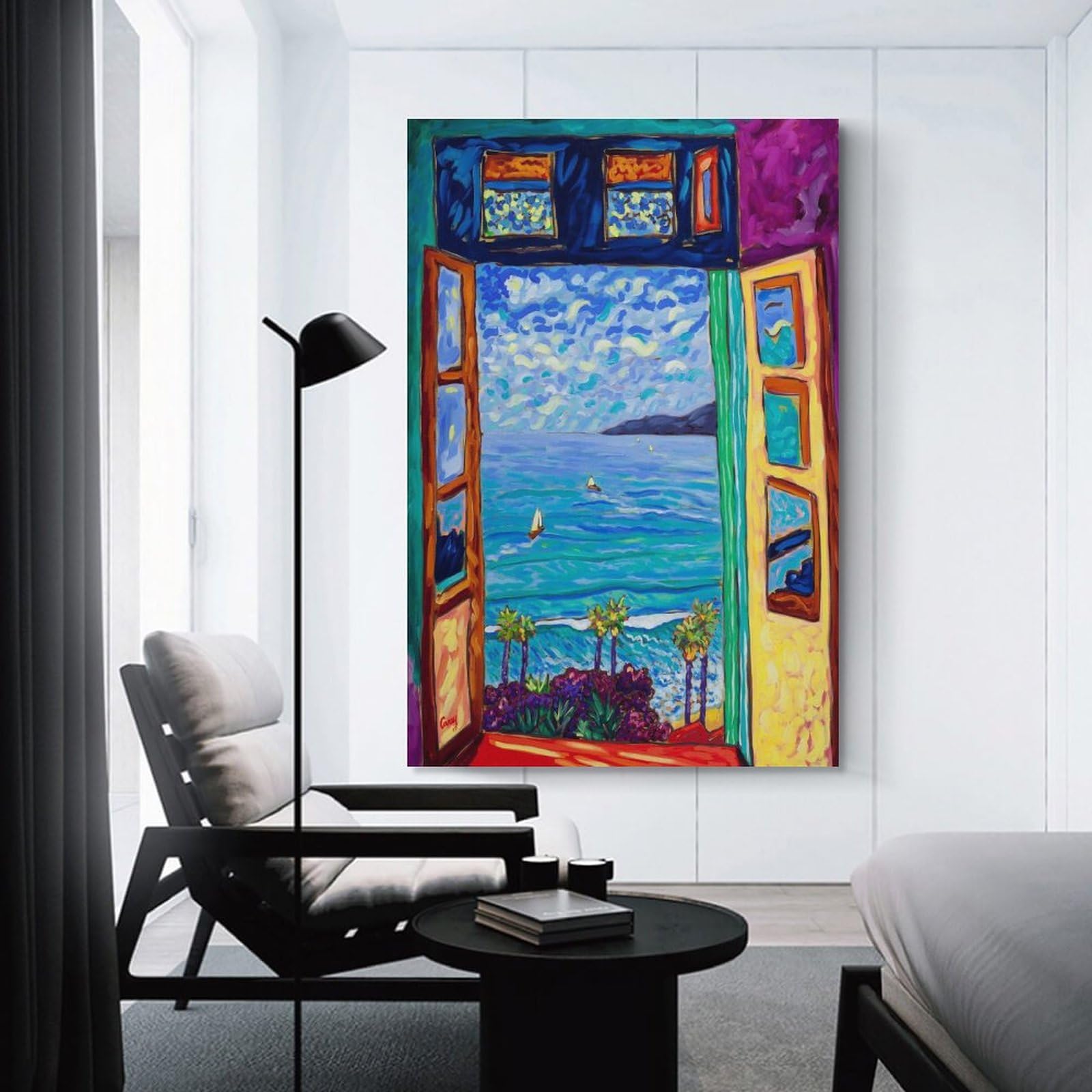 Amazon.co.jp: Henri Matisse アンリ・マティス「窓」 ポスター